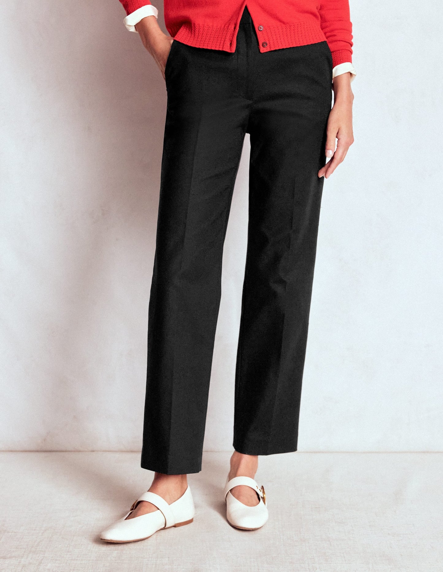Canonbury 7/8 Trousers-Black