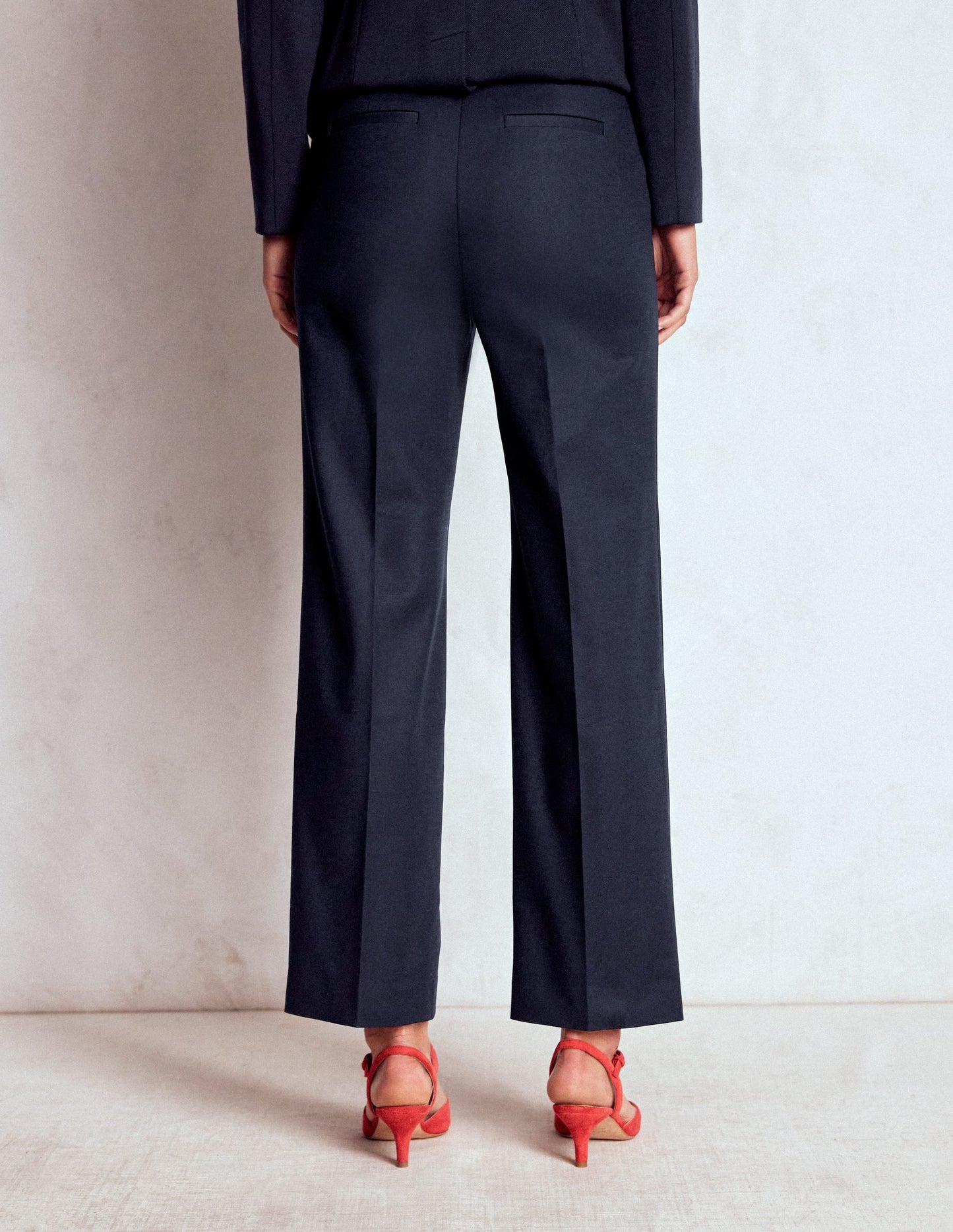Canonbury 7/8 Trousers-Navy