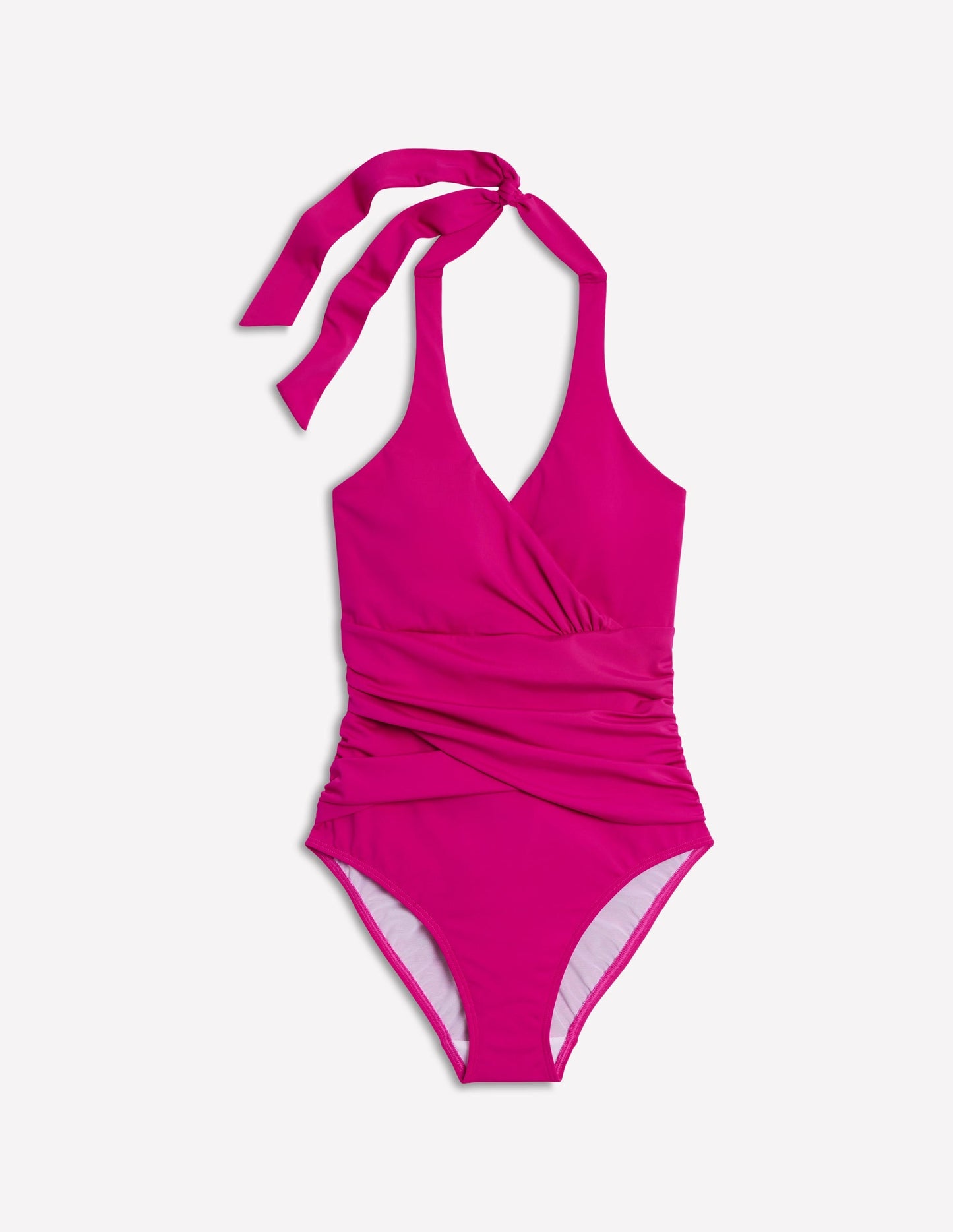 Levanzo Halter Swimsuit-Jewel Pink