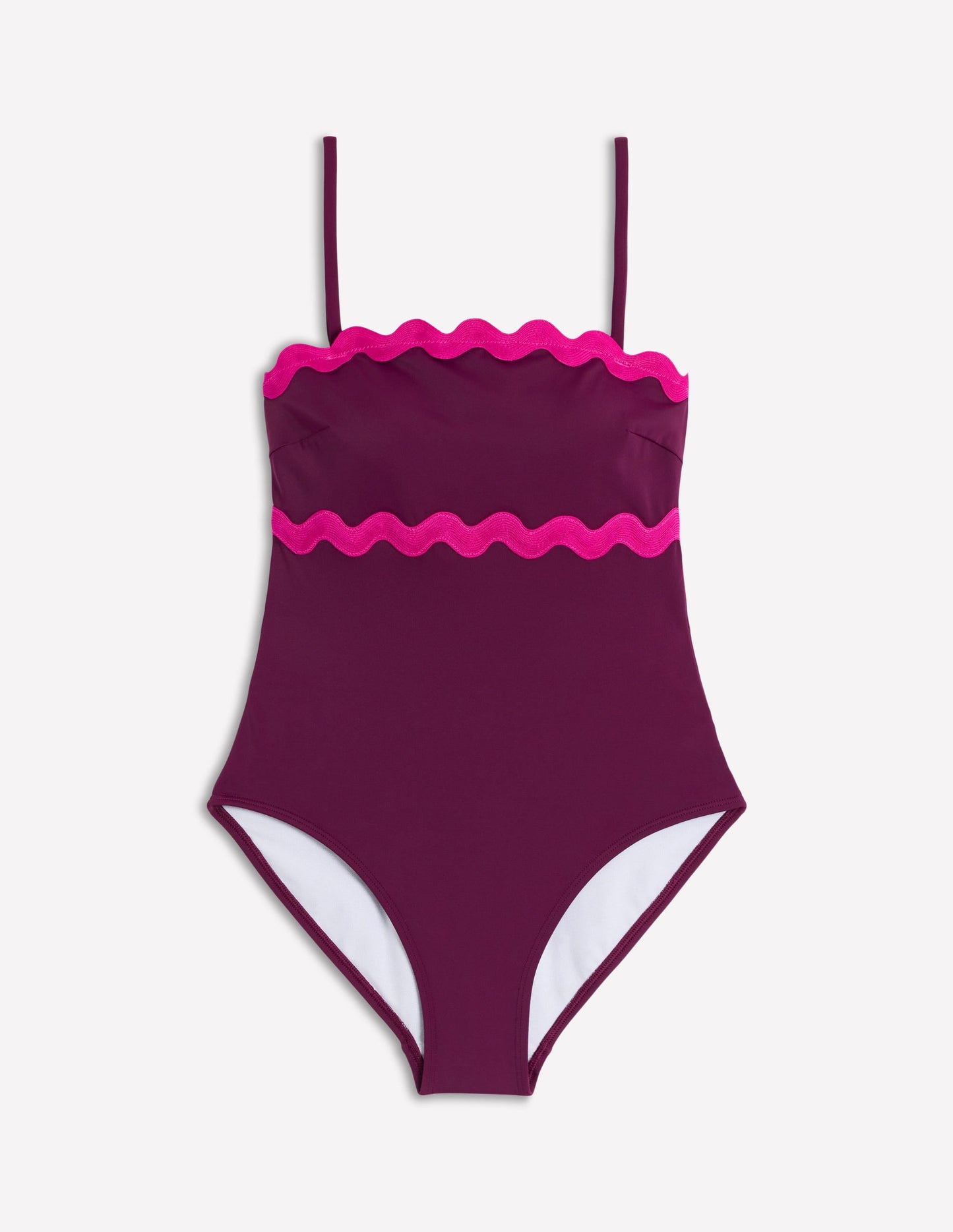 Giant Rik Rak Swimsuit-Chocberry, Jewel