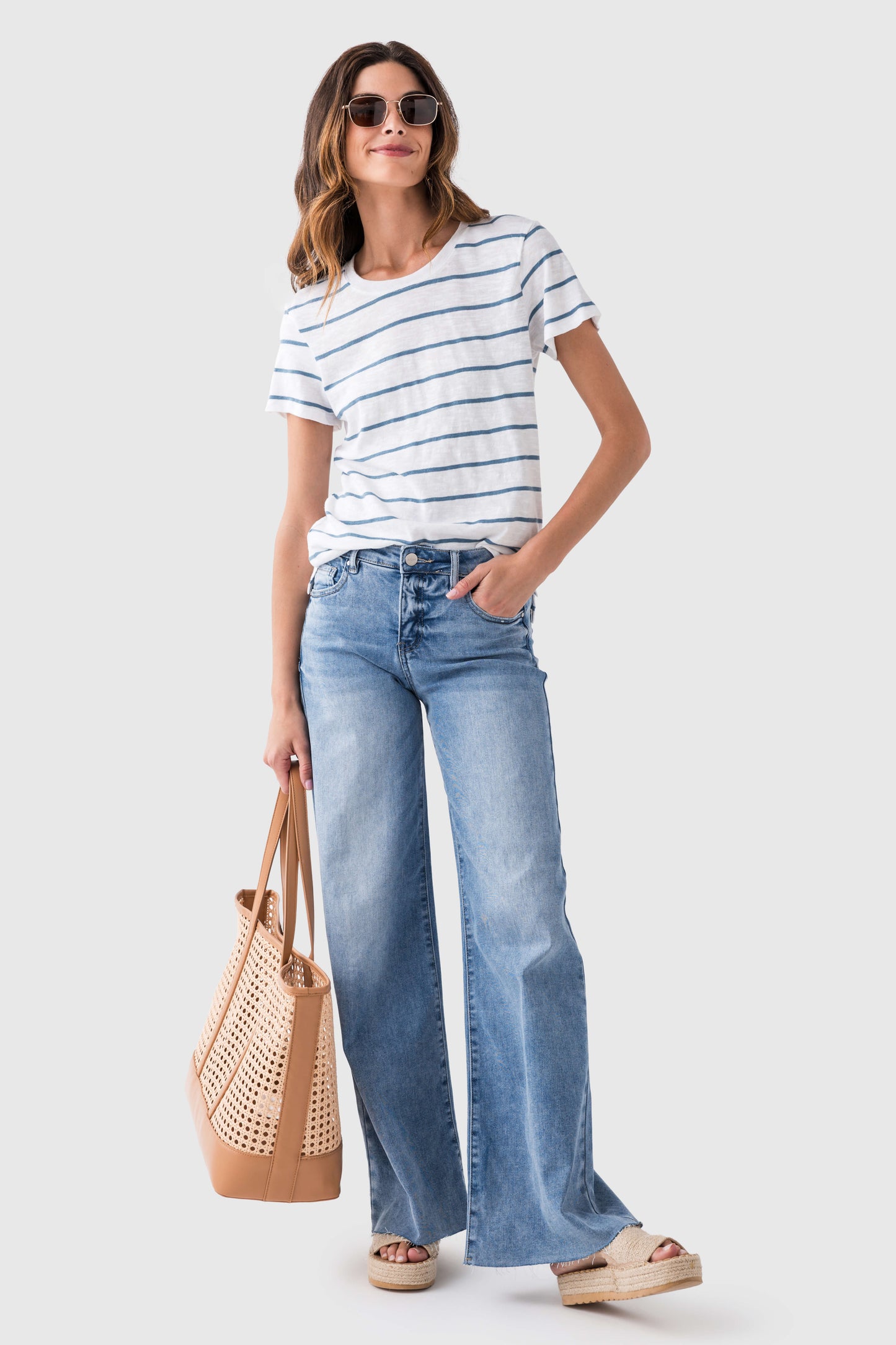 Z Supply Foundation Stripe Tee